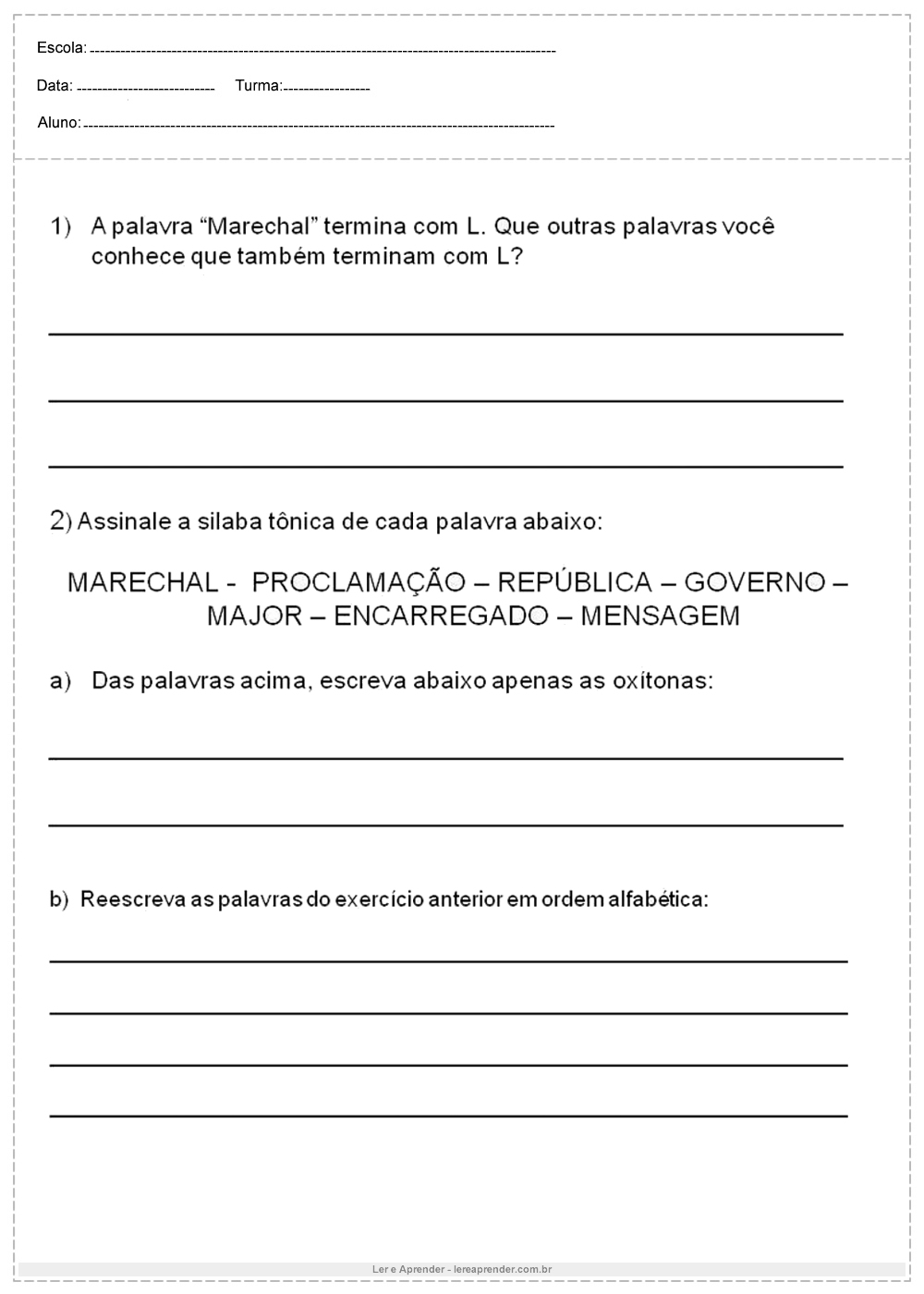 Atividades Proclamação da República 4° ano - Atividades Educativas