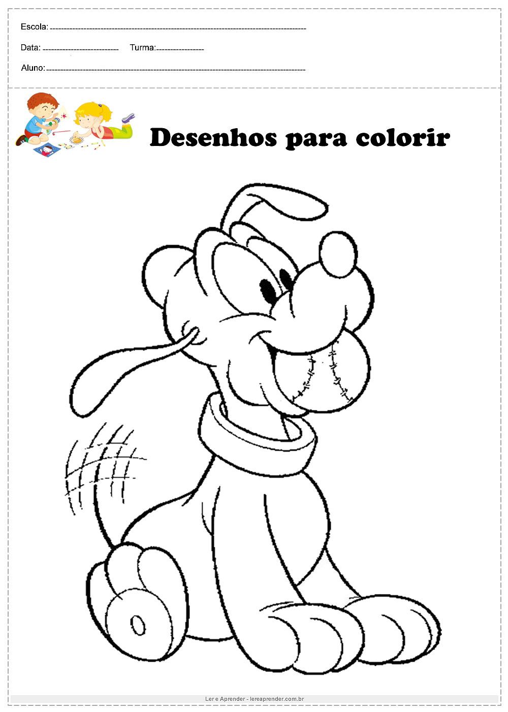 Atividade Para Colorir E Imprimir Learnbraz Sexiz Pix