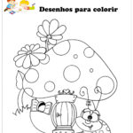 Coelhinho Para Colorir Ler E Aprender