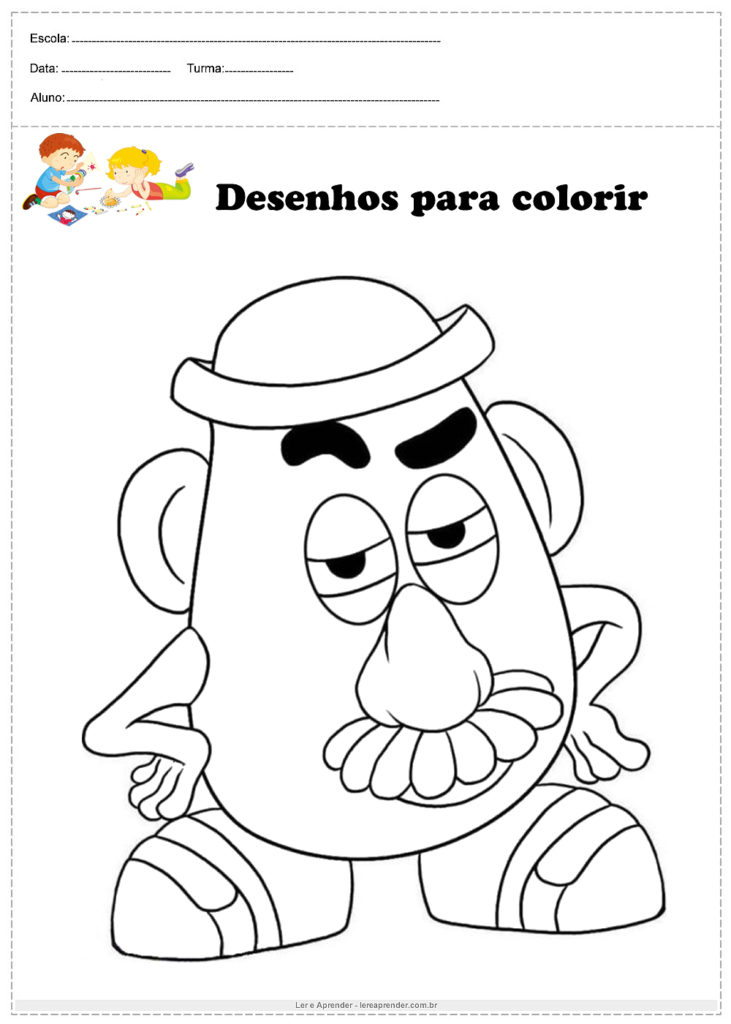 20 Atividades Infantis Desenhos Para Colorir E Imprimir 9771