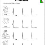 Complete com as letras que estão faltando Ler e Aprender