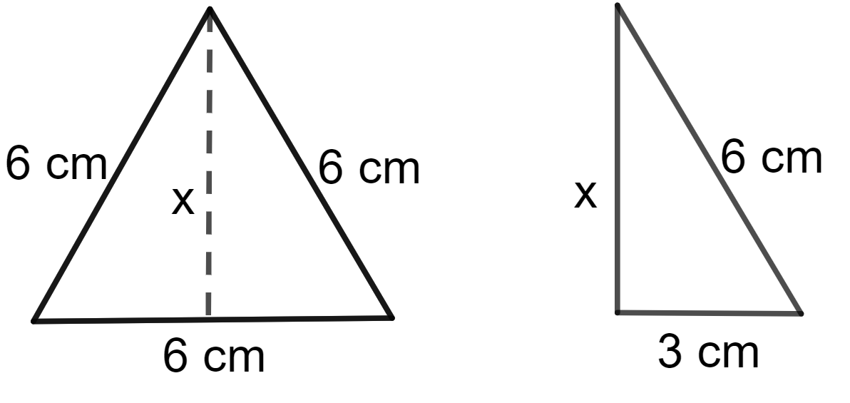 Exercício teorema de Pitágoras