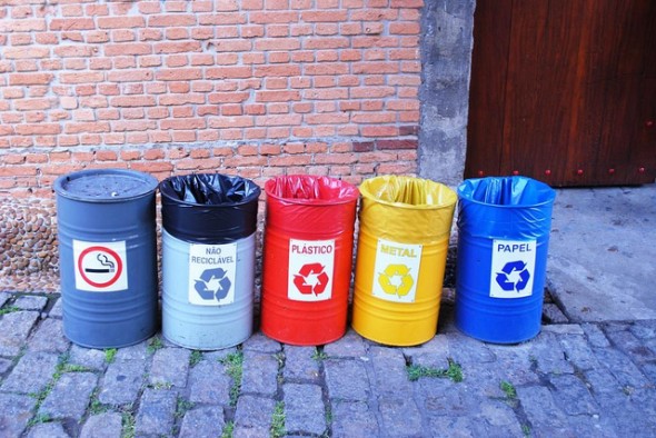 Materiais recicláveis – Coleta seletiva